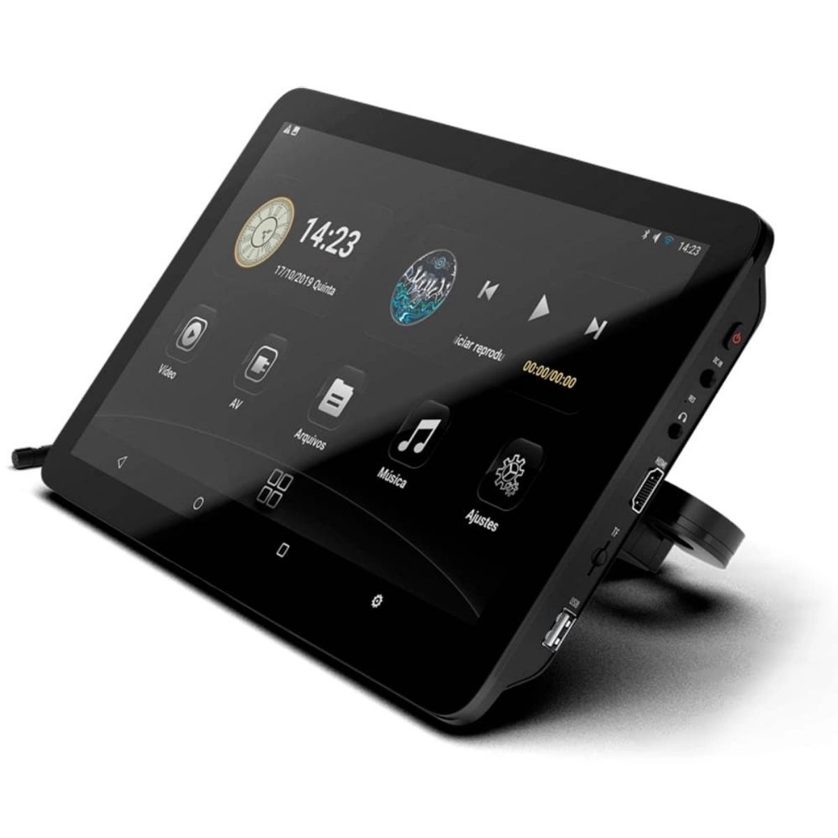 Tela Encosto Cabeça Acoplar 10.8" Full HD Android 10 USB Espelhamento Faaftech FT-RSE UN