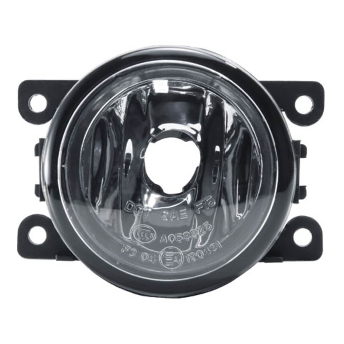 Kit Farol de Milha Renault  Logan / Sandero 2019 em diante Moldura Preta Shocklight - SL-221110CR