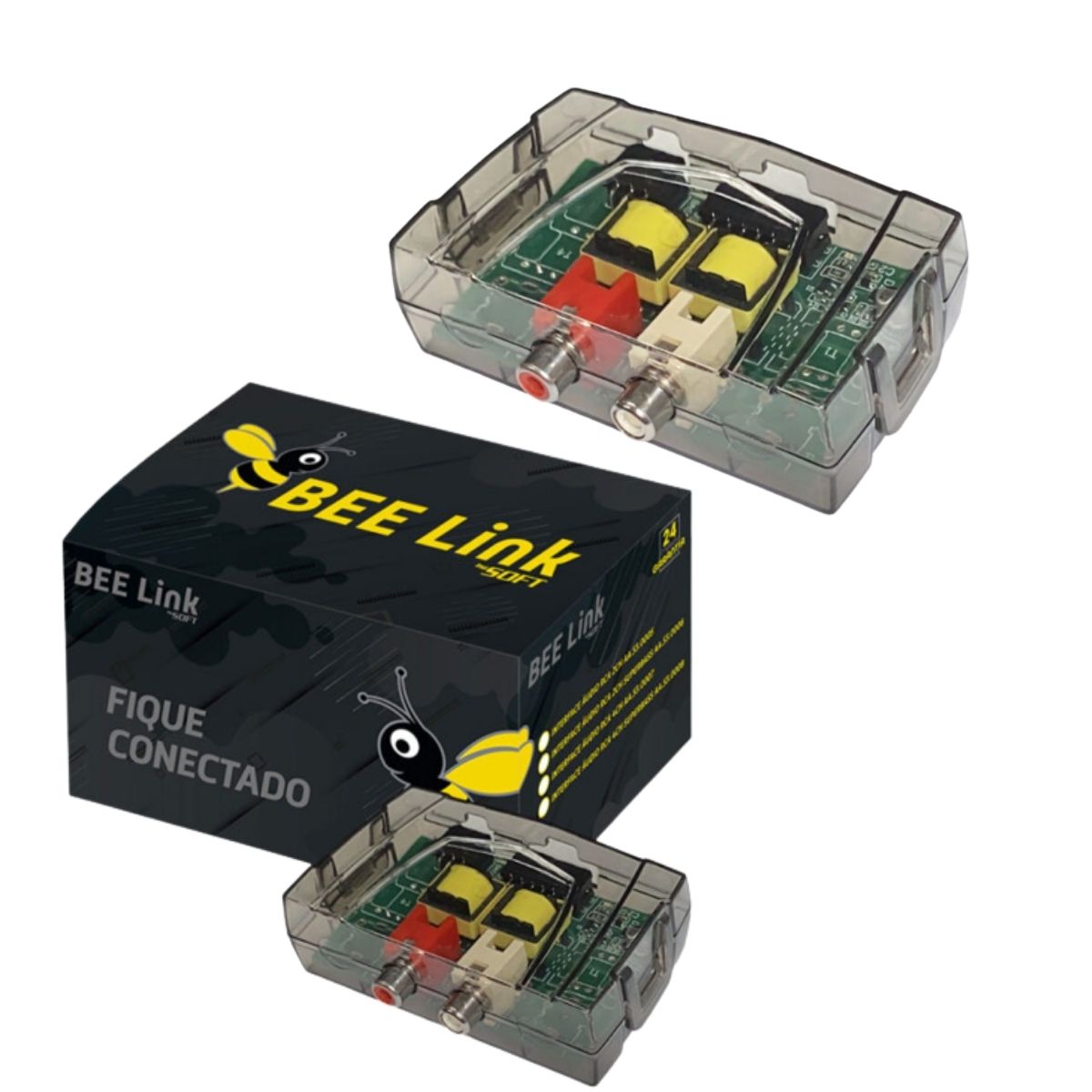 Conversor de Fio para RCA 2 Canais Bee Link Soft AA.53.0005