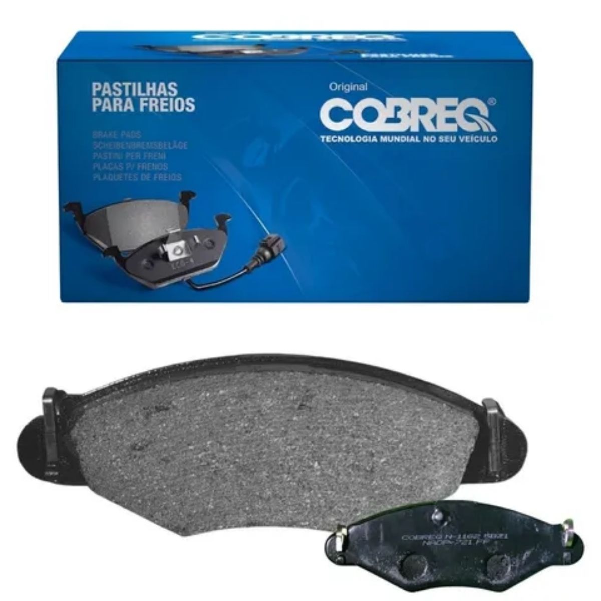 Conjunto Pastilhas de Freio Peugeot Cobreq - N-1162 N0011620906
