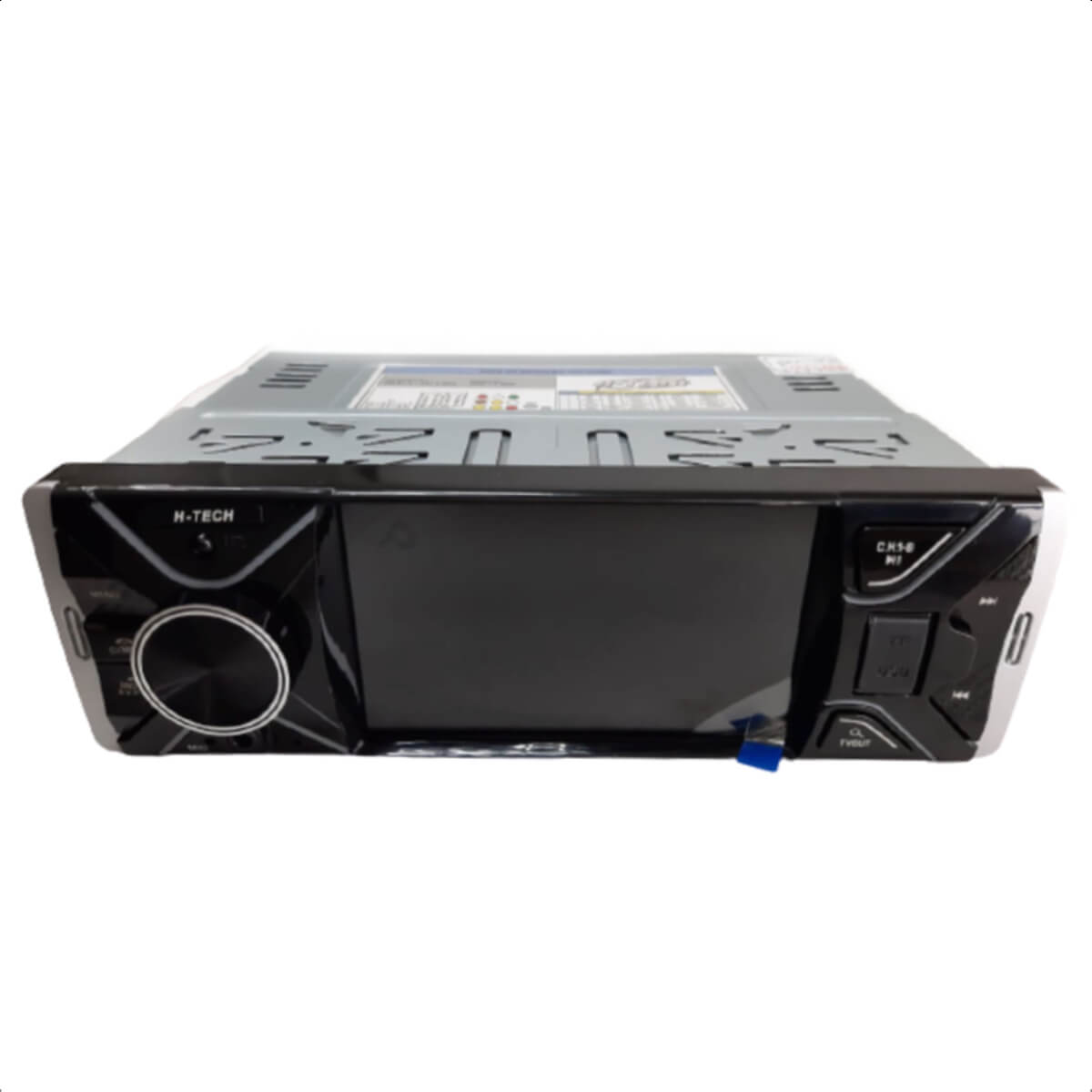 COMP Som automotivo Multimídia MP5 1 Din 4pol USB SD BT Espelhamento Via cabo Com controle + Câmera de Ré Borboleta