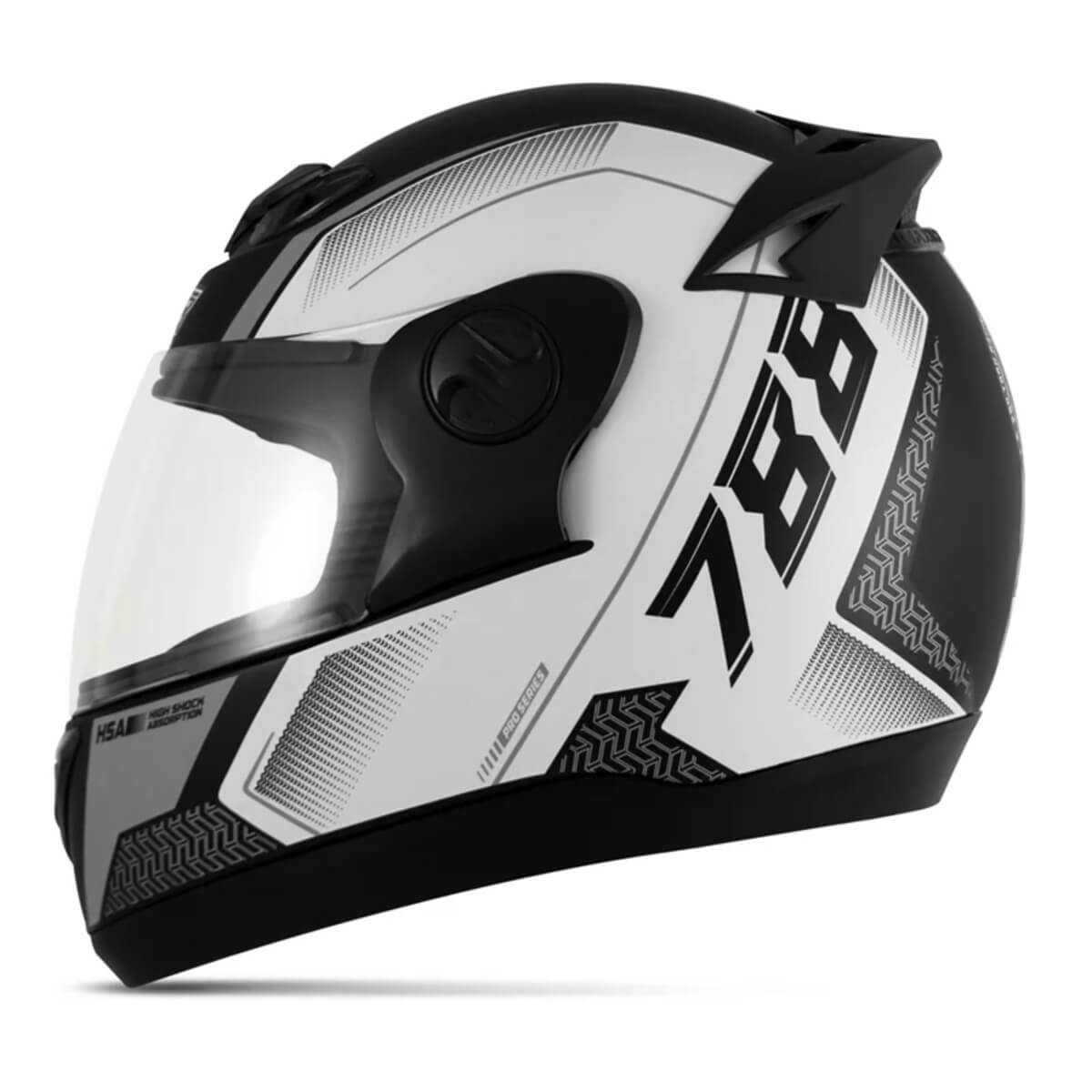 Capacete Moto Fechado Evolution 788 G6 Pro Series Grafite Tamanho 56 ABS CAP-643GR Pro Tork