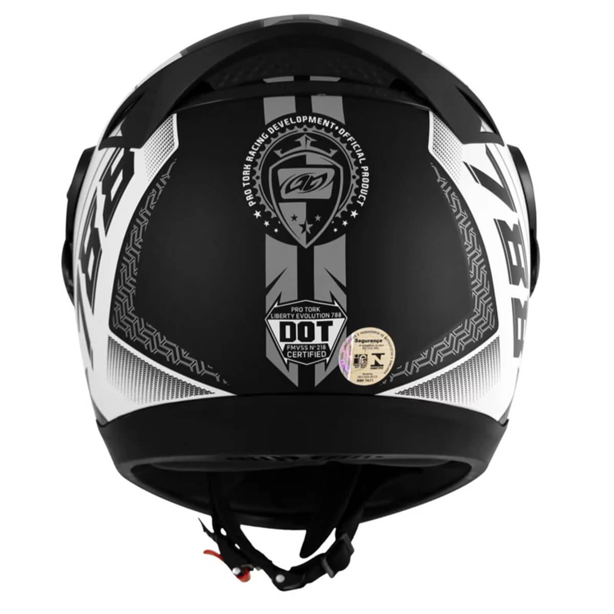 Capacete Moto Fechado Evolution 788 G6 Pro Series Grafite Tamanho 56 ABS CAP-643GR Pro Tork