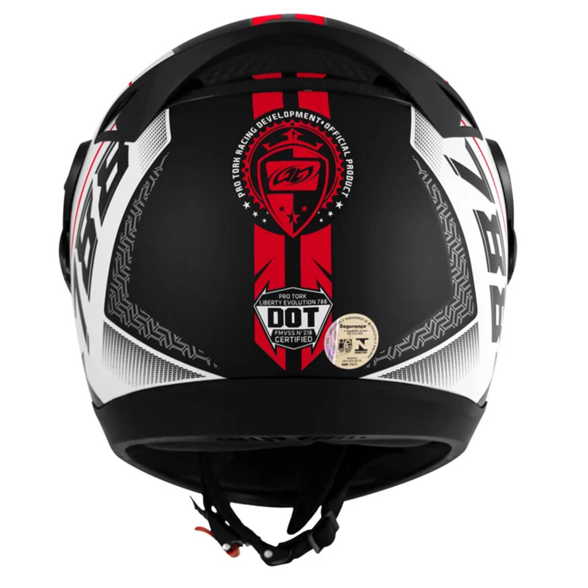 Capacete Evolution 788 G6 Pro Series Vermelho Tamanho 56 CAP-643VM Pro Tork