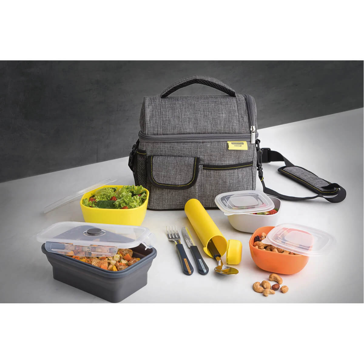 Kit Marmita com Bolsa Térmica Tramontina Power Up 9 Peças - 29899044