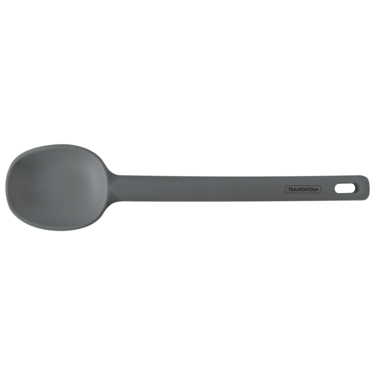 Colher de Servir Molde em Silicone Cinza Tramontina - 25811160