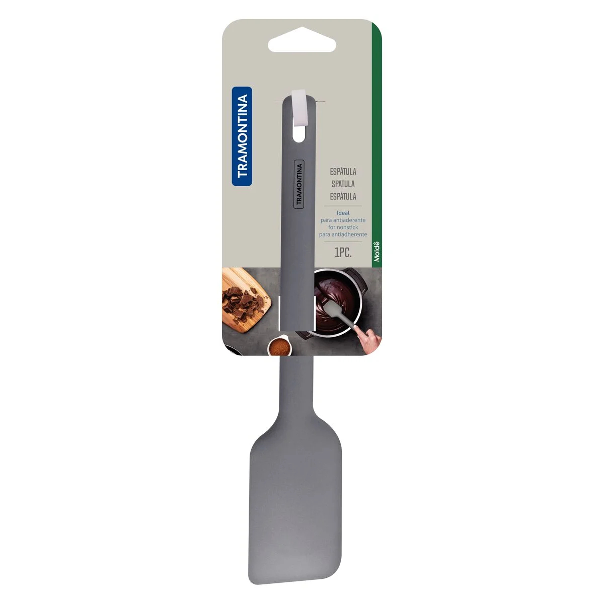 Espátula Molde em Silicone Cinza Tramontina - 25814160