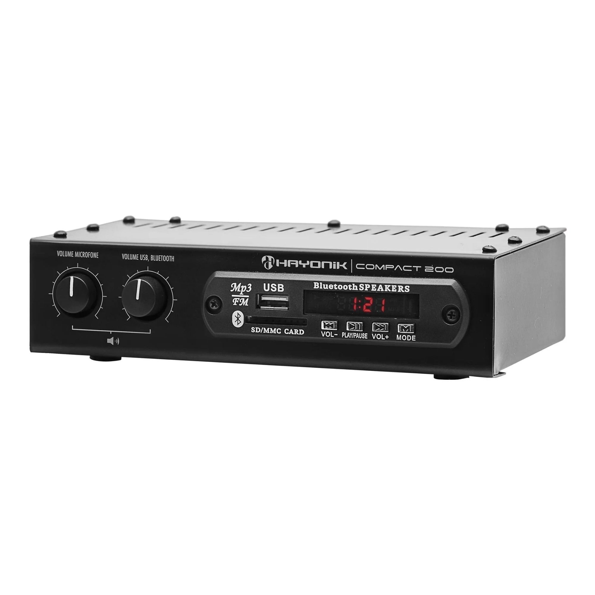 Kit Som Ambiente 200 Comfort Line 8 Ohms Amplificador 20W +  Arandelas 60W Hayonik 00073690