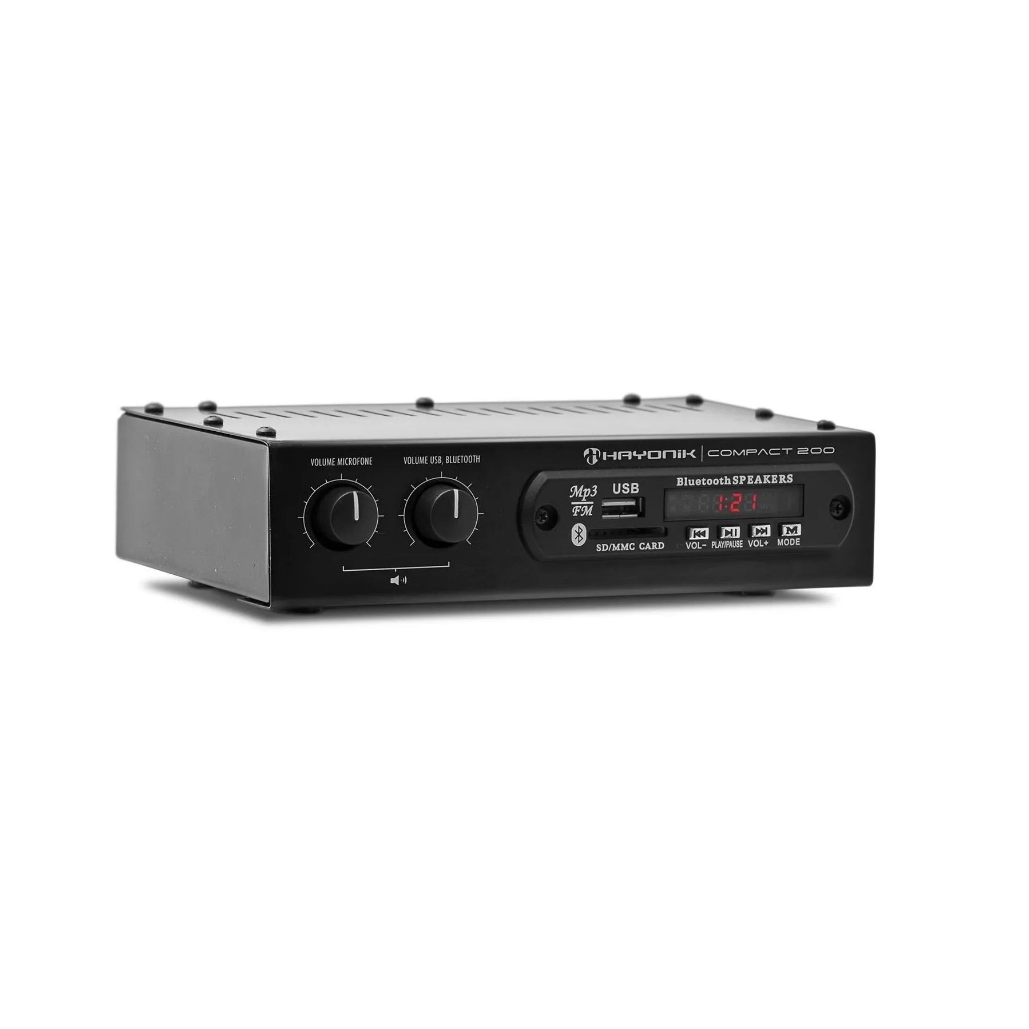 Kit Som Ambiente 200 Comfort Line 8 Ohms Amplificador 20W +  Arandelas 60W Hayonik 00073690