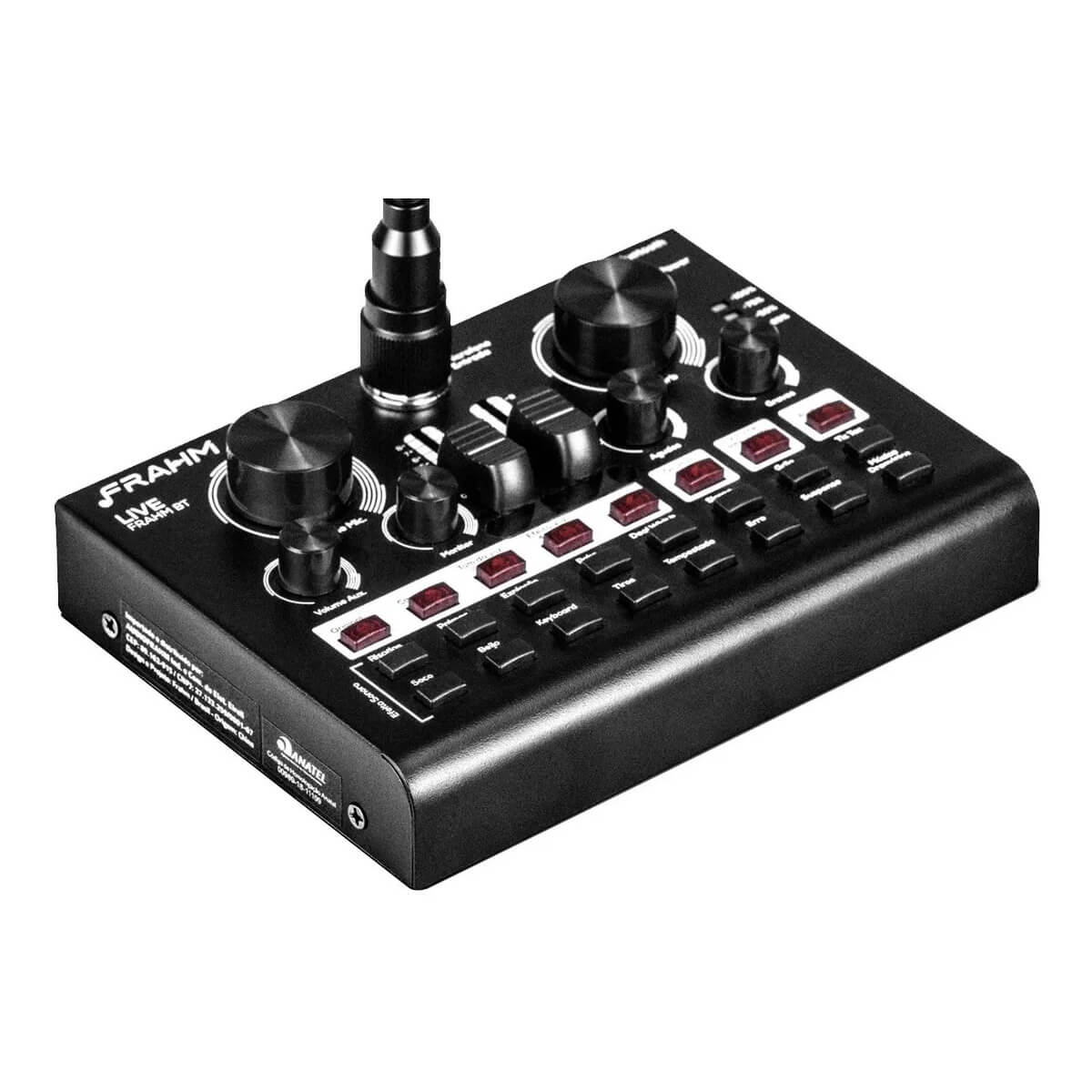 Placa de Som Live BT Frahm com Microfone Equalizador/Efeitos Sonoros e de Voz - 31968