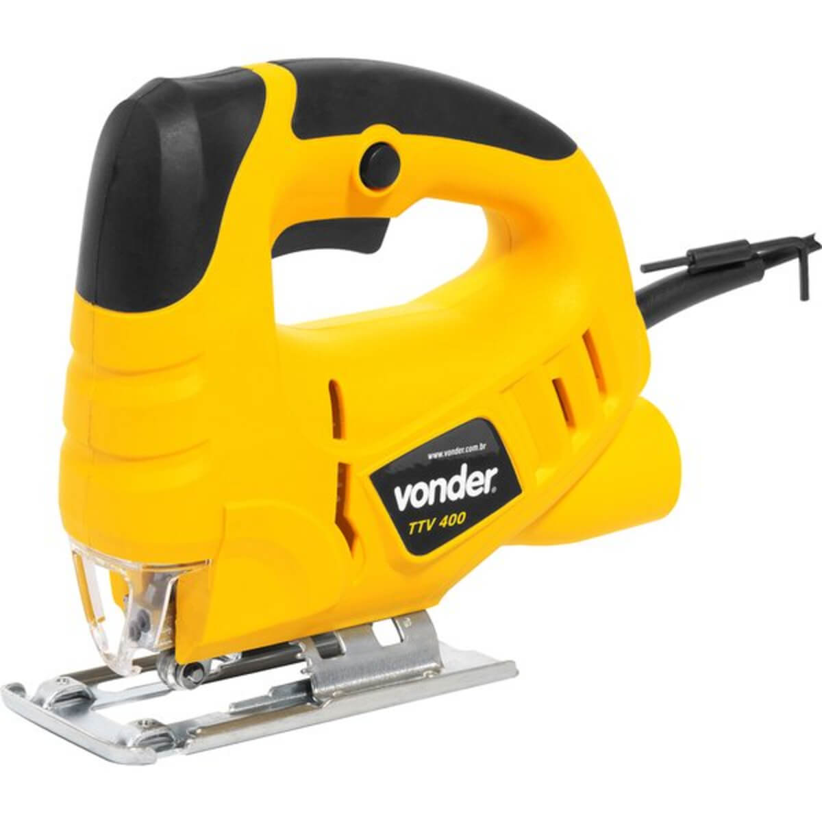 Serra Tico-Tico Vonder TTV400 127V 400W para Madeira, Metal e Plástico c/ Chave Allen 3mm