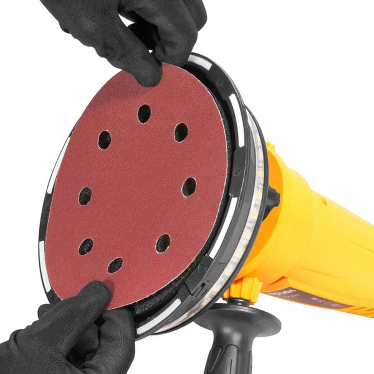 Lixadeira de Parede e Teto c/ Led 220V LPV750 Mangueira 2M Vonder - 60.01.750.220