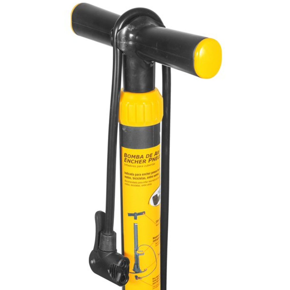 Bomba de Ar para Encher Pneus com Alavanca 60cm Vonder - 35.98.060.000