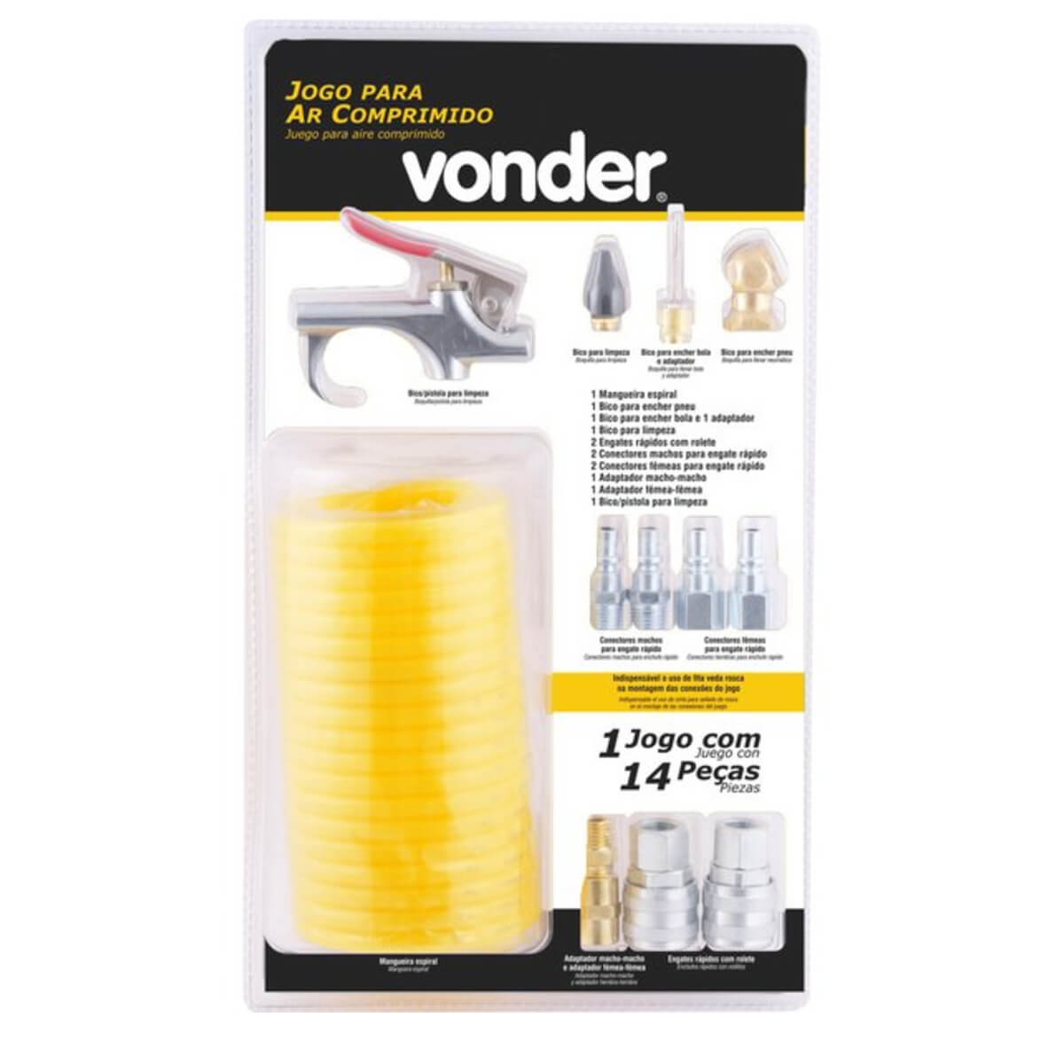 Jogo para Ar Comprimido Vonder - 35.99.120.000
