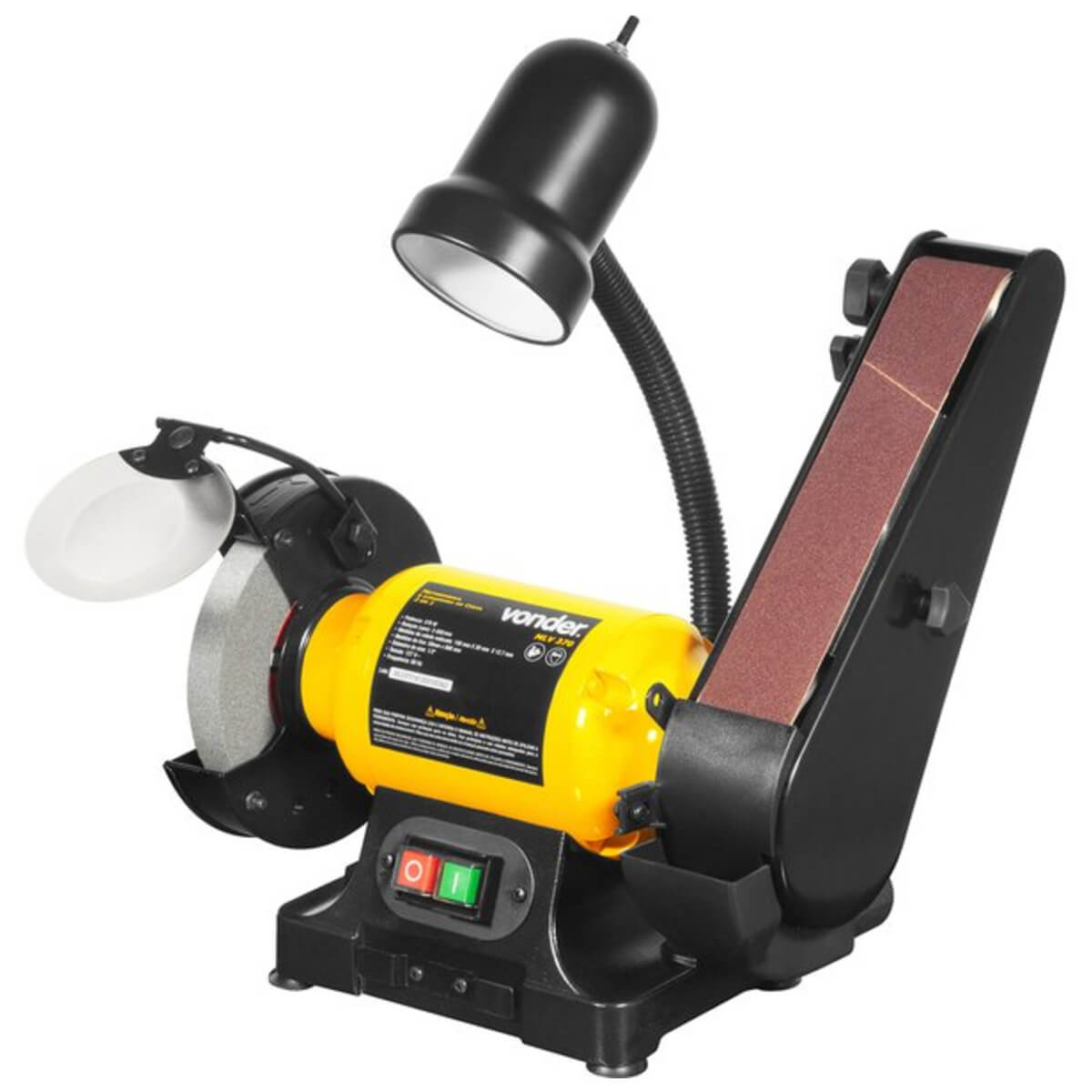 Motoesmeril e Lixadeira de Cinta 2 em 1 MLV 370 127V Vonder - 60.01.370.127
