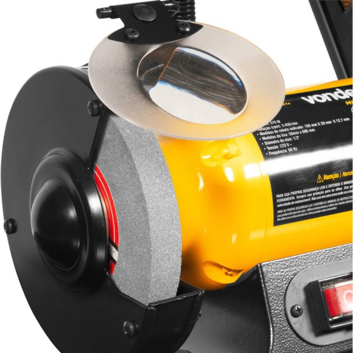 Motoesmeril e Lixadeira de Cinta 2 em 1 MLV 370 127V Vonder - 60.01.370.127