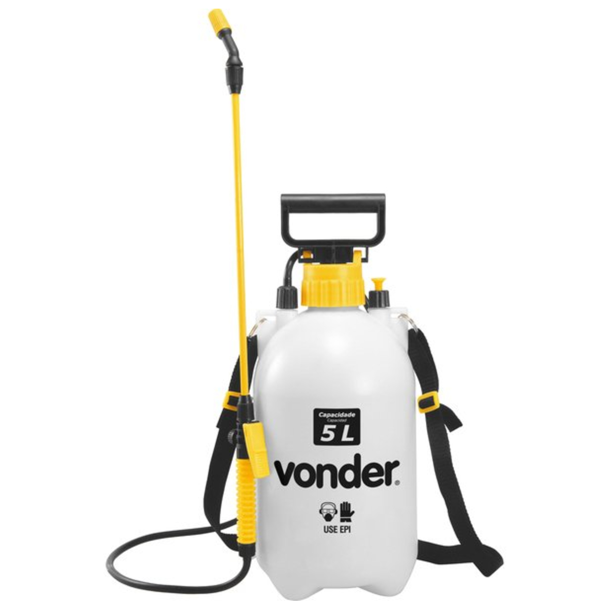 Pulverizador Lateral 5 Litros com Compressão Prévia PL005 Vonder - 62.40.005.000