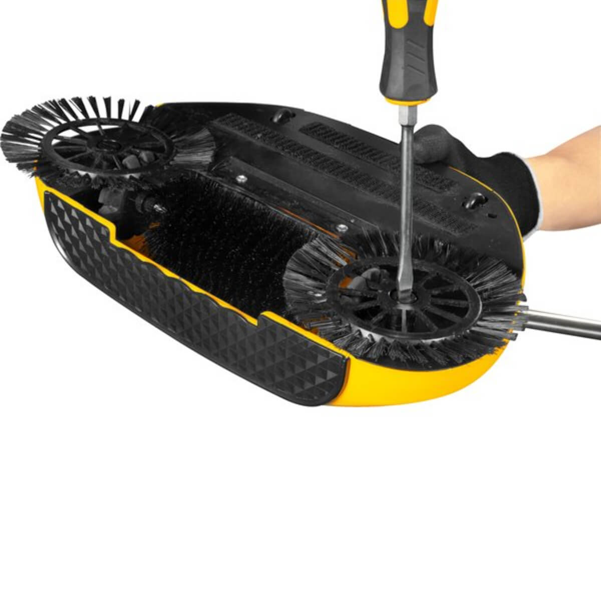 Vassoura Varredeira Manual de Piso Uso Domestico 2 Escovas Vonder -  63.68.320.000