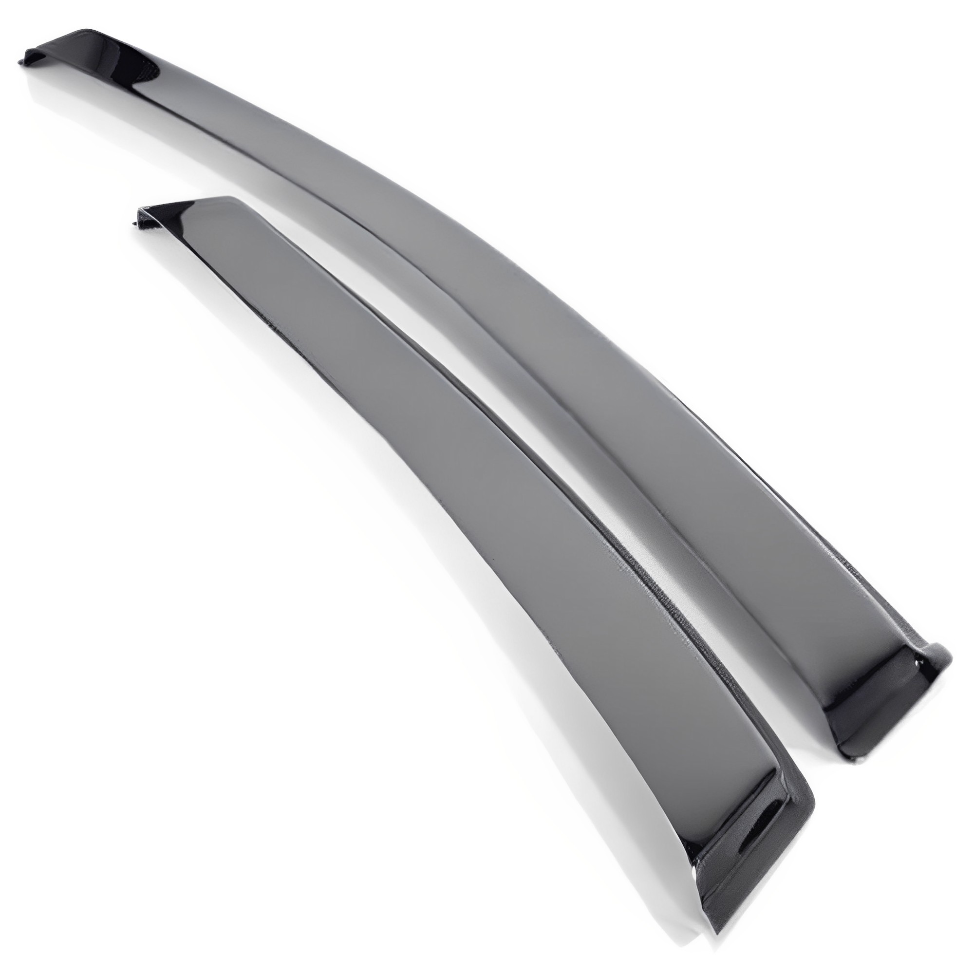 Calha de Chuva Defletor Inteiriça Eclipse Cross 4 Portas Acrílico Preto Fumê Tiger - MT8195