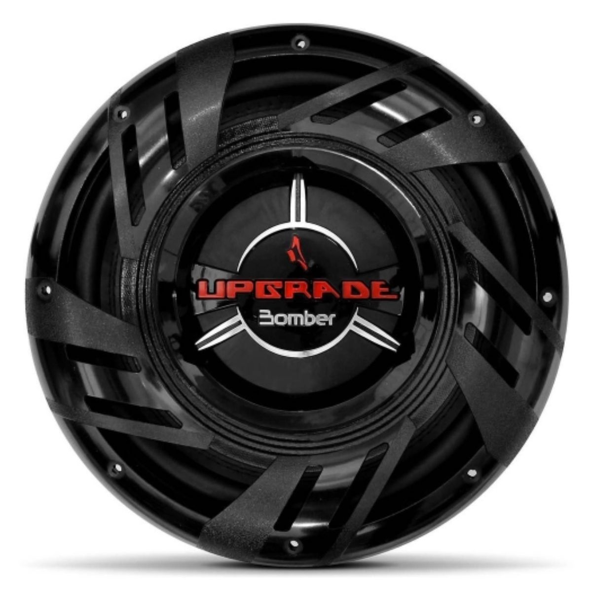Subwoofer 12Pol Upgrade 350W RMS 4 ohms bobina dupla Qualidade Sonora Alto Falante Automotivo Bomber 1.04.133