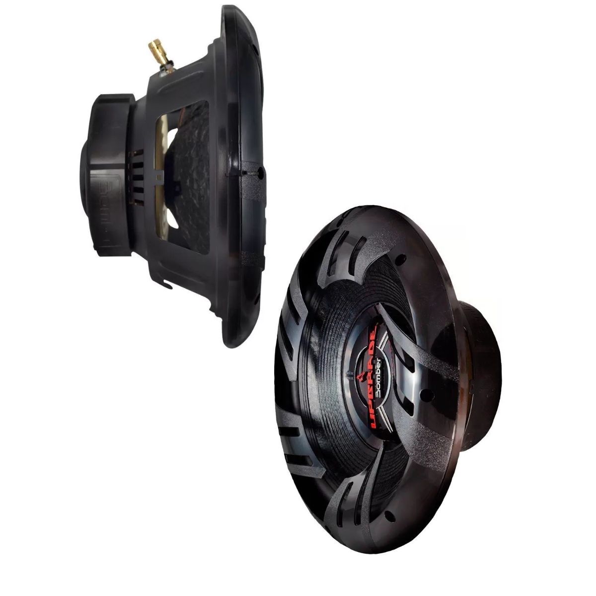 Subwoofer 12Pol Upgrade 350W RMS 4 ohms bobina dupla Qualidade Sonora Alto Falante Automotivo Bomber 1.04.133