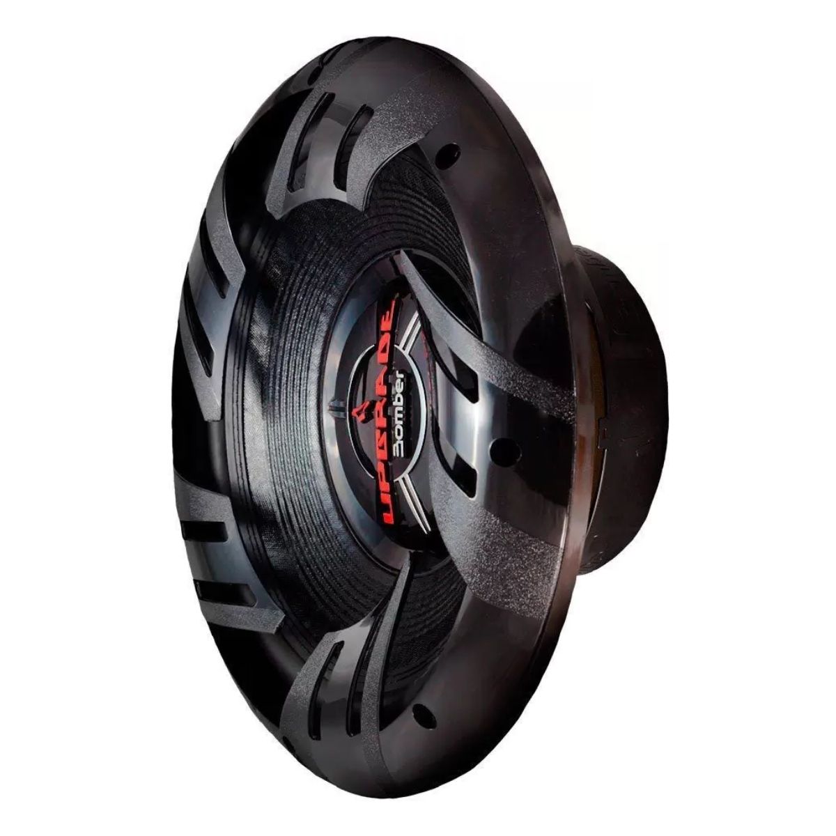 Subwoofer 12Pol Upgrade 350W RMS 4 ohms bobina dupla Qualidade Sonora Alto Falante Automotivo Bomber 1.04.133