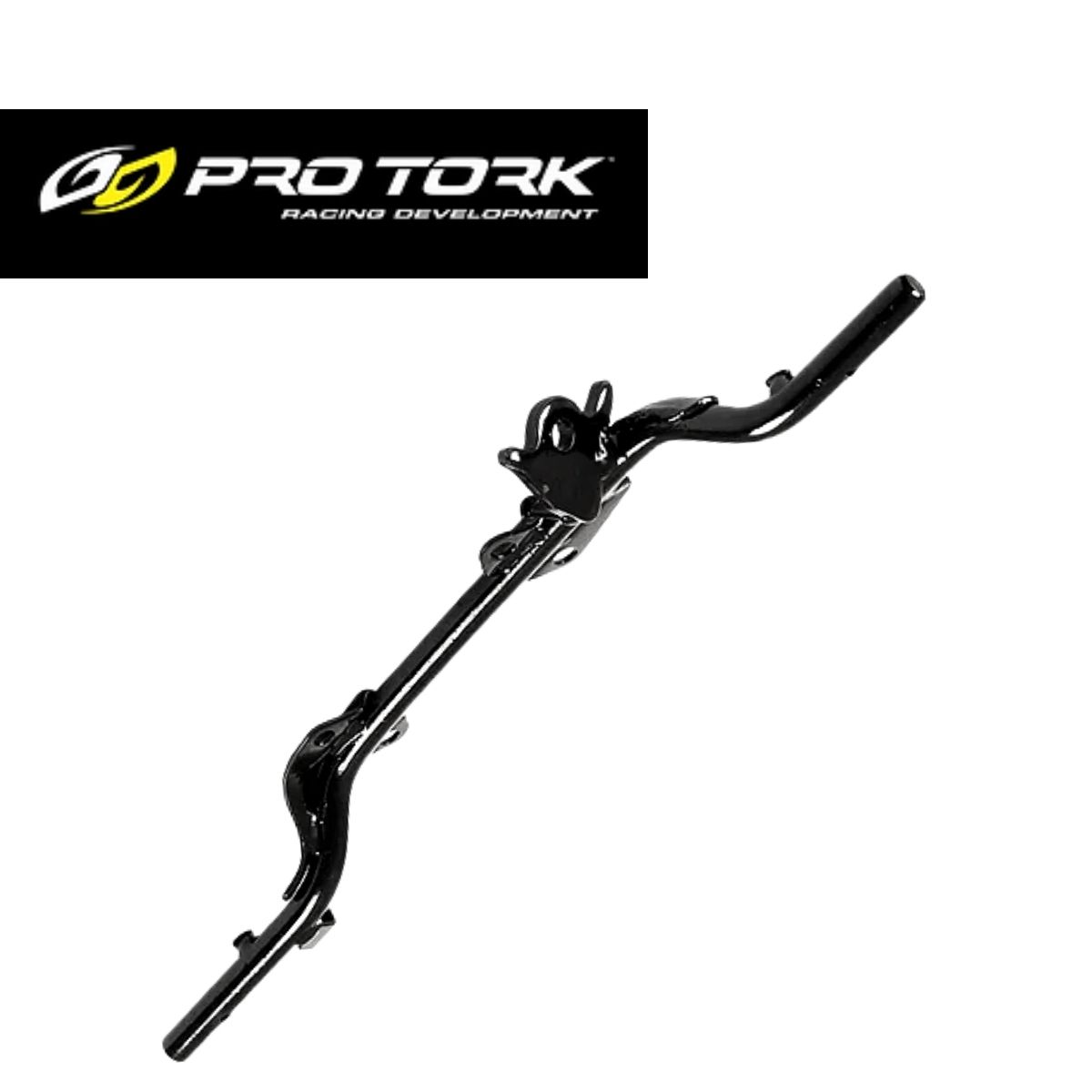 Suporte Estribo Pedal Dianteiro Titan 150 04 a 08 Aço Tubular Preto Pro Tork - SU-102HLT