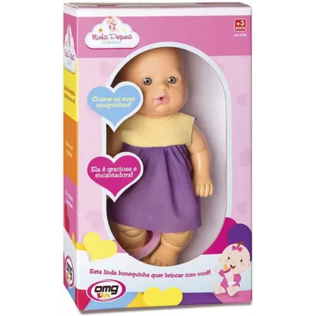 Boneca Minha Pequena Vinil OMG Kids - 0005