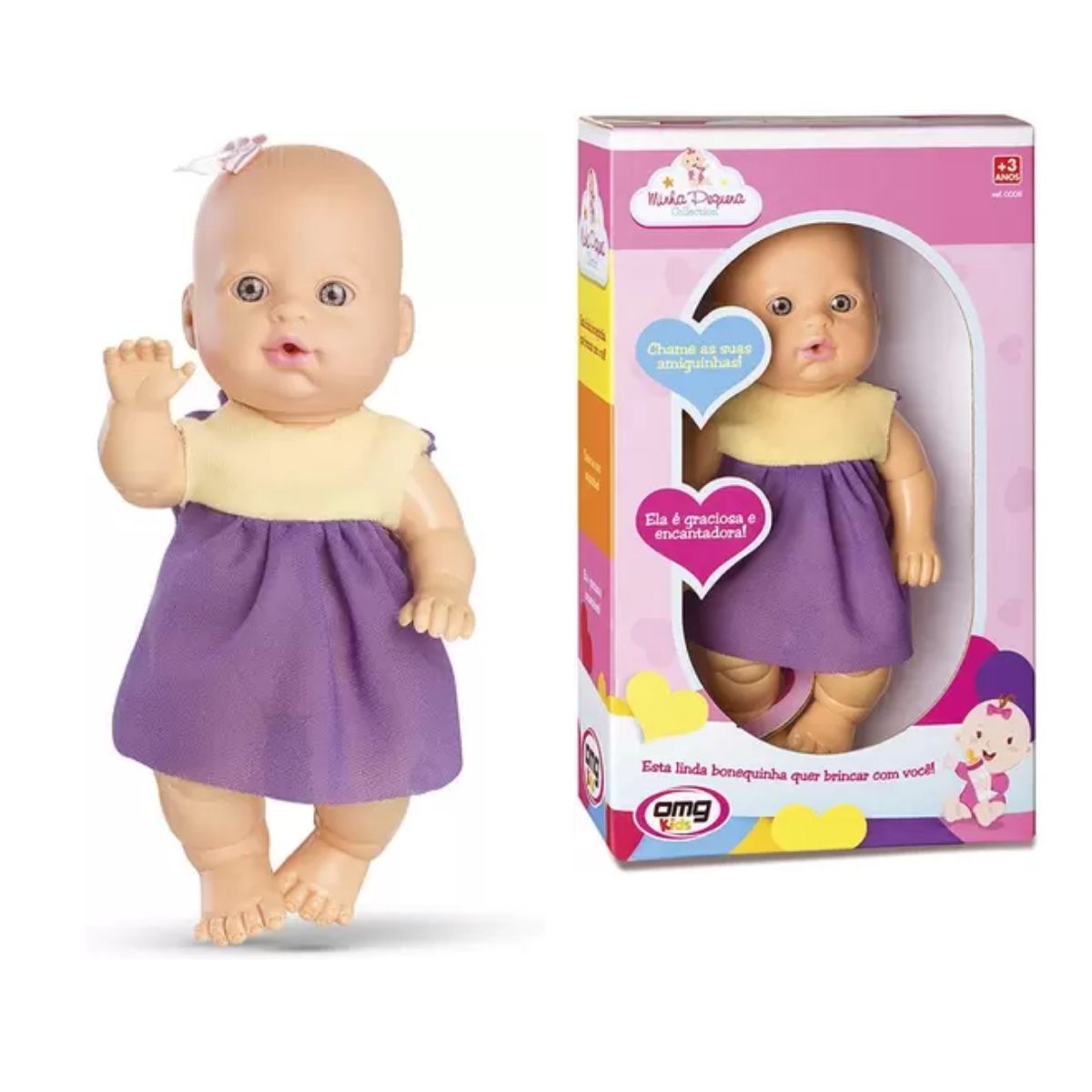Boneca Minha Pequena Vinil OMG Kids - 0005