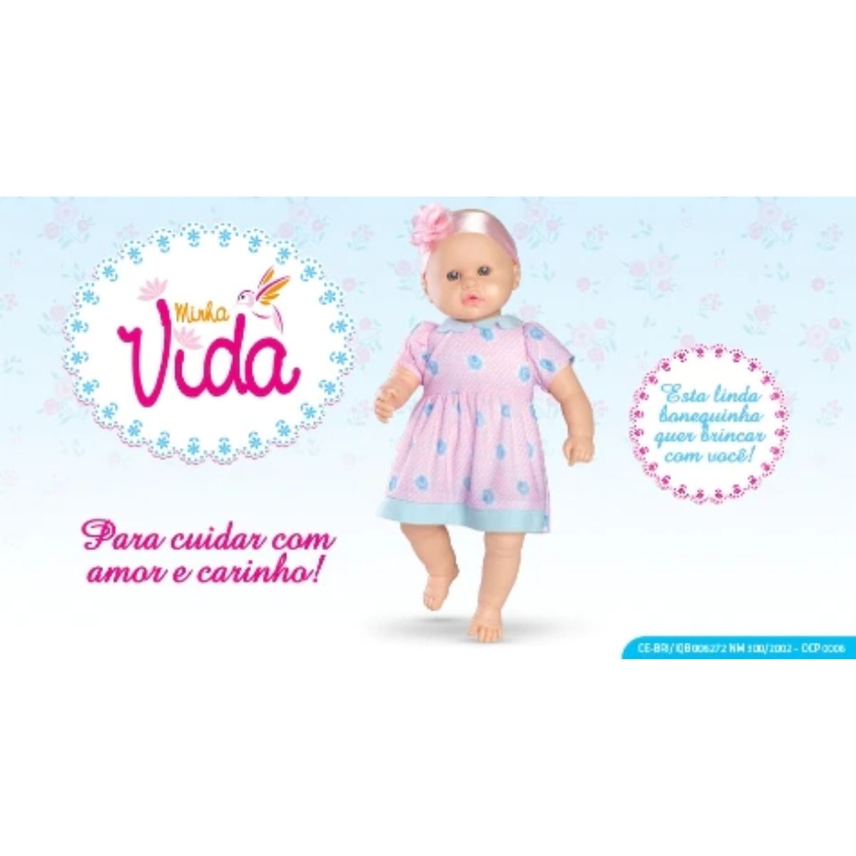 Boneca Vinil Minha Vida OMG Kids - 0013
