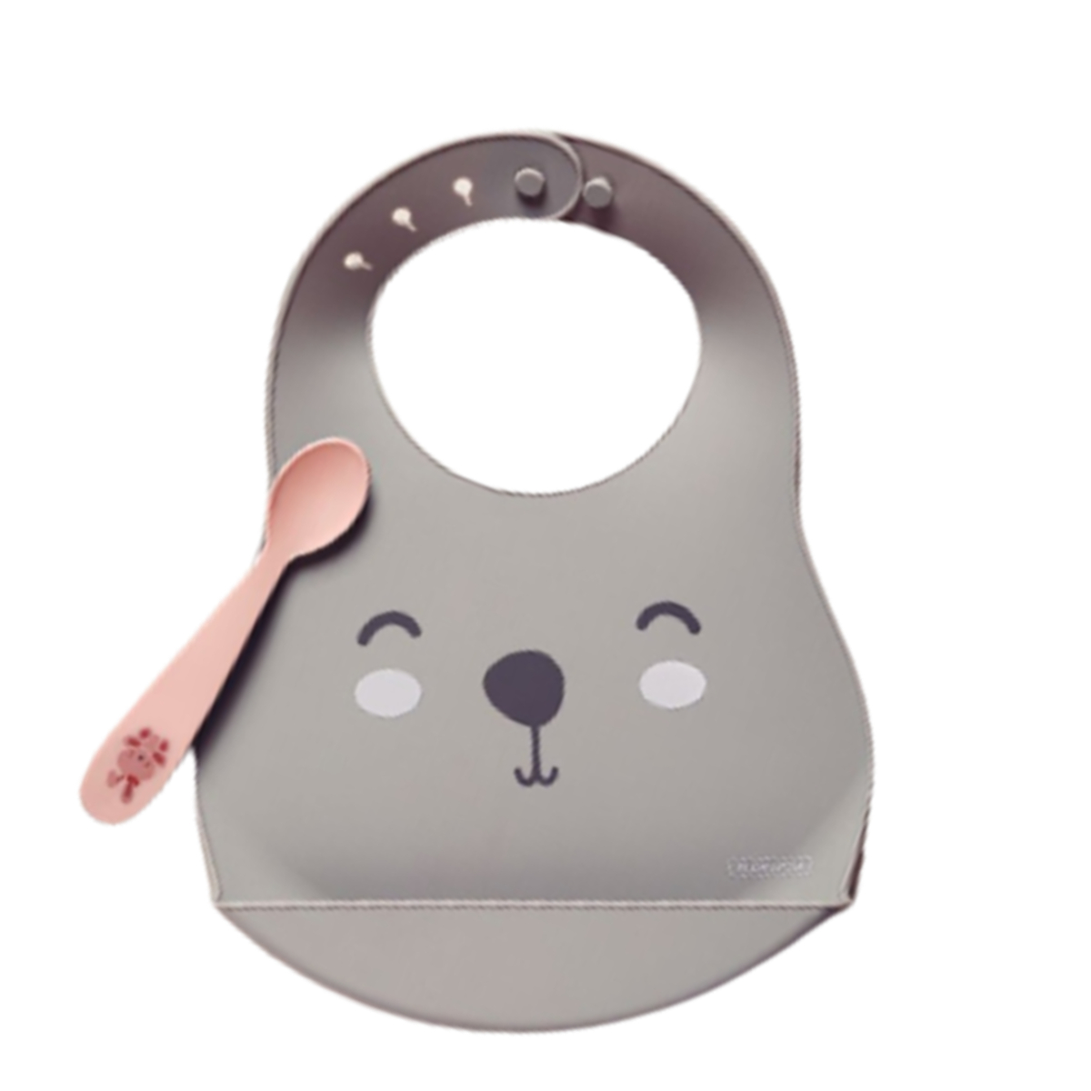 Kit Babador e Colher Infantil Tramontina Le Petit 02 Peças - 23797404