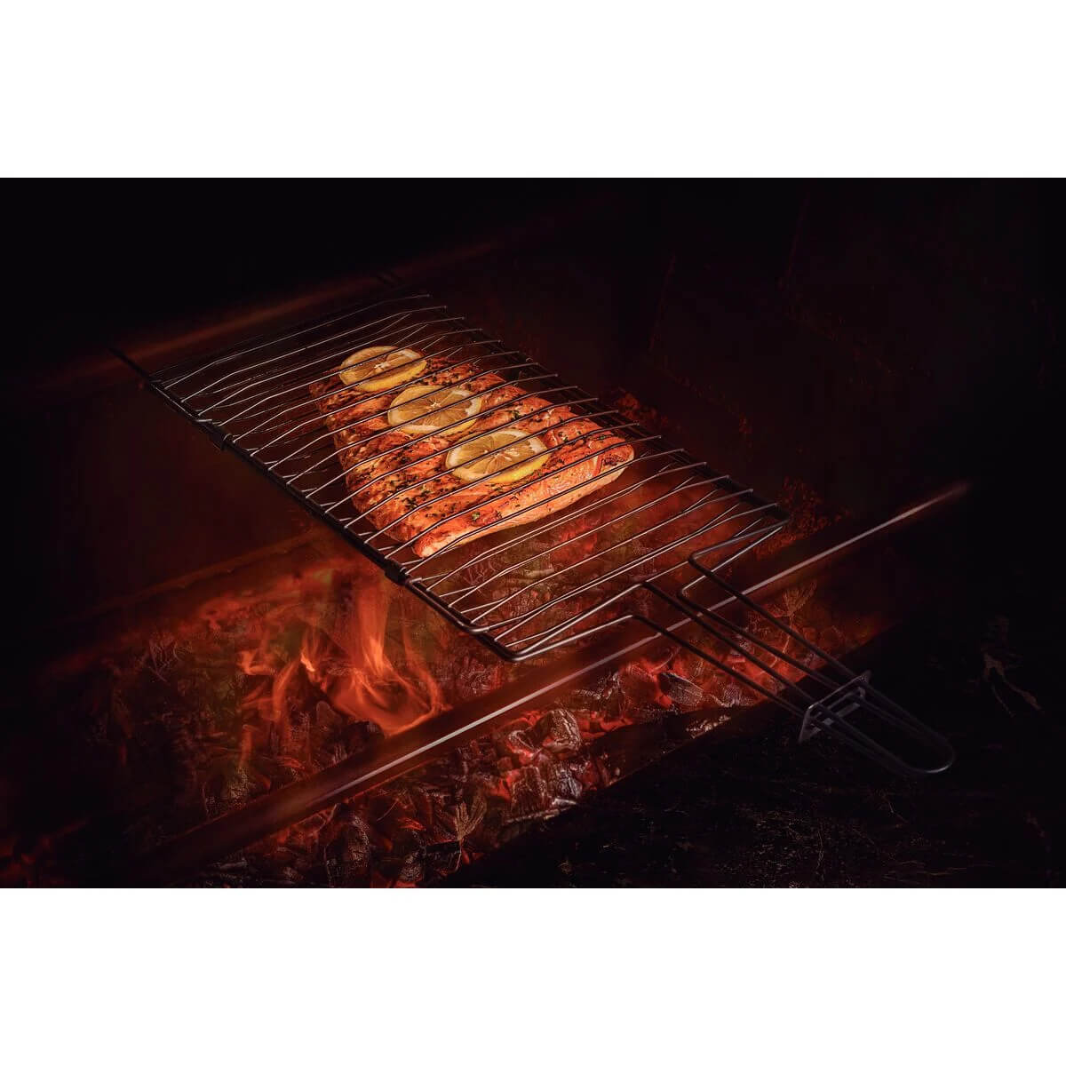 Grelha Tramontina Churrasco Black em Aço Carbono Nitrocarbonetado - 26495/000