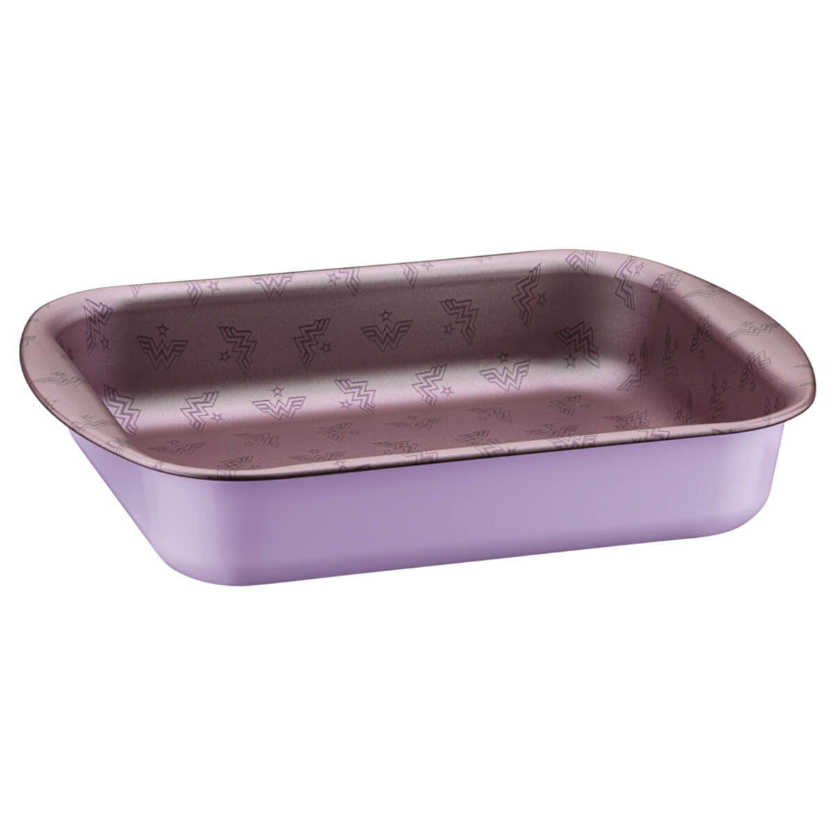 Assadeira Funda Mulher-Maravilha 1984 em Alumínio Antiaderente Roxo 28cm 3,3L Tramontina - 27813070