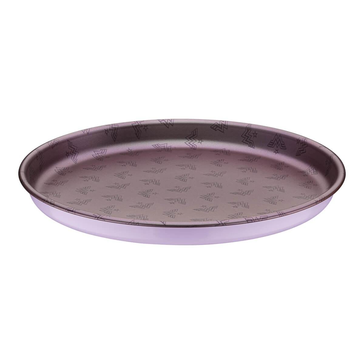 Assadeira Tramontina Mulher-Maravilha 1984 Alumínio e Externo Poliéster Roxo 30CM 1,8L 27813071