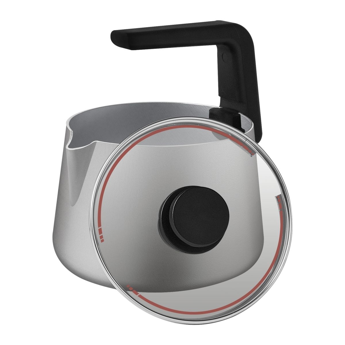 Chaleira de Alumínio 2,3L Revestimento Interno Externo Starflon Max Off-white Tramontina - 28596323