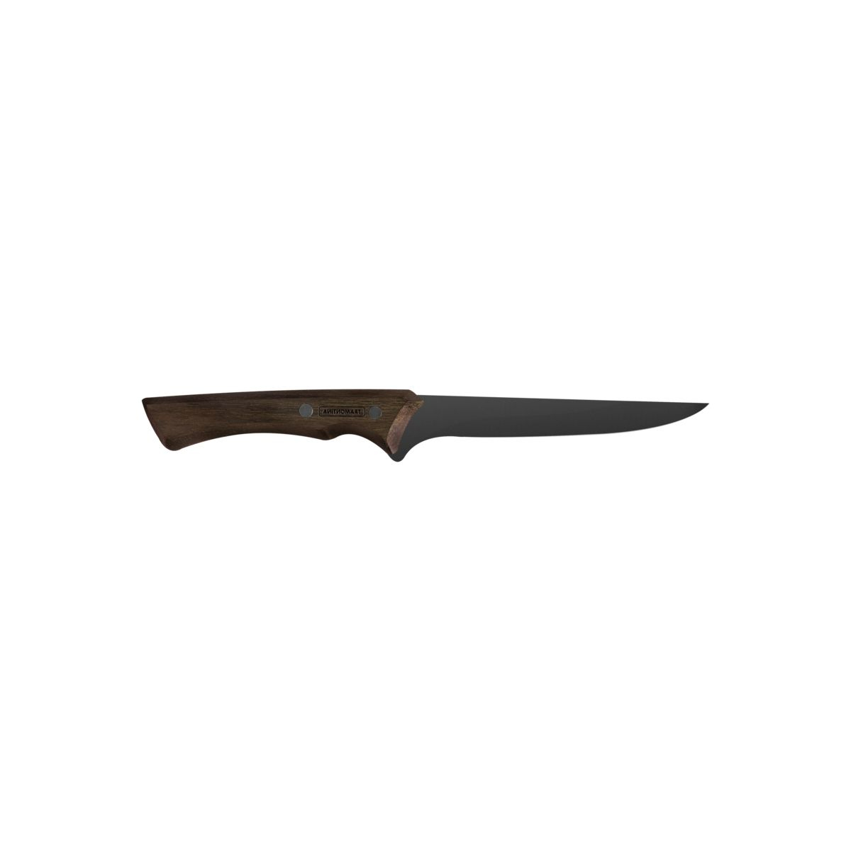 Faca Desossar 6" Churrasco Black Lâmina Inox Escurecido e Cabo de Madeira Tramontina - 22840106