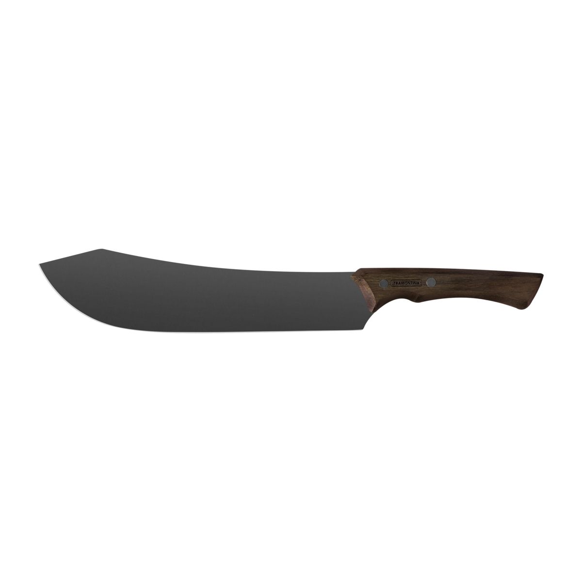 Faca Carne 10" Churrasco Black Lâmina de Aço Inox Escurecido e Cabo de Madeira Tramontina - 22844110