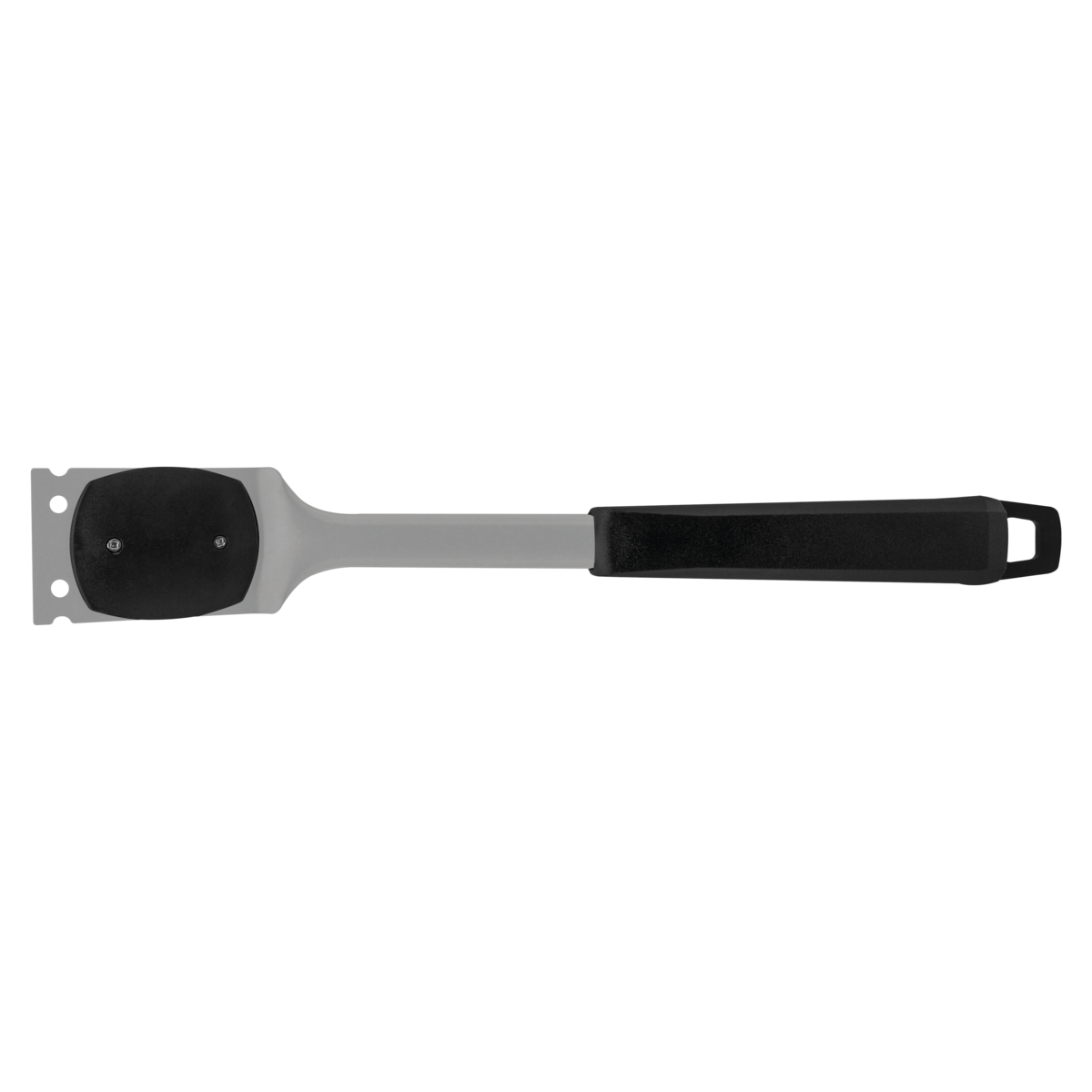 Escova para Grelhas Churrasco em Aço Inox e Cabo Preto com Raspador Tramontina - 26594100