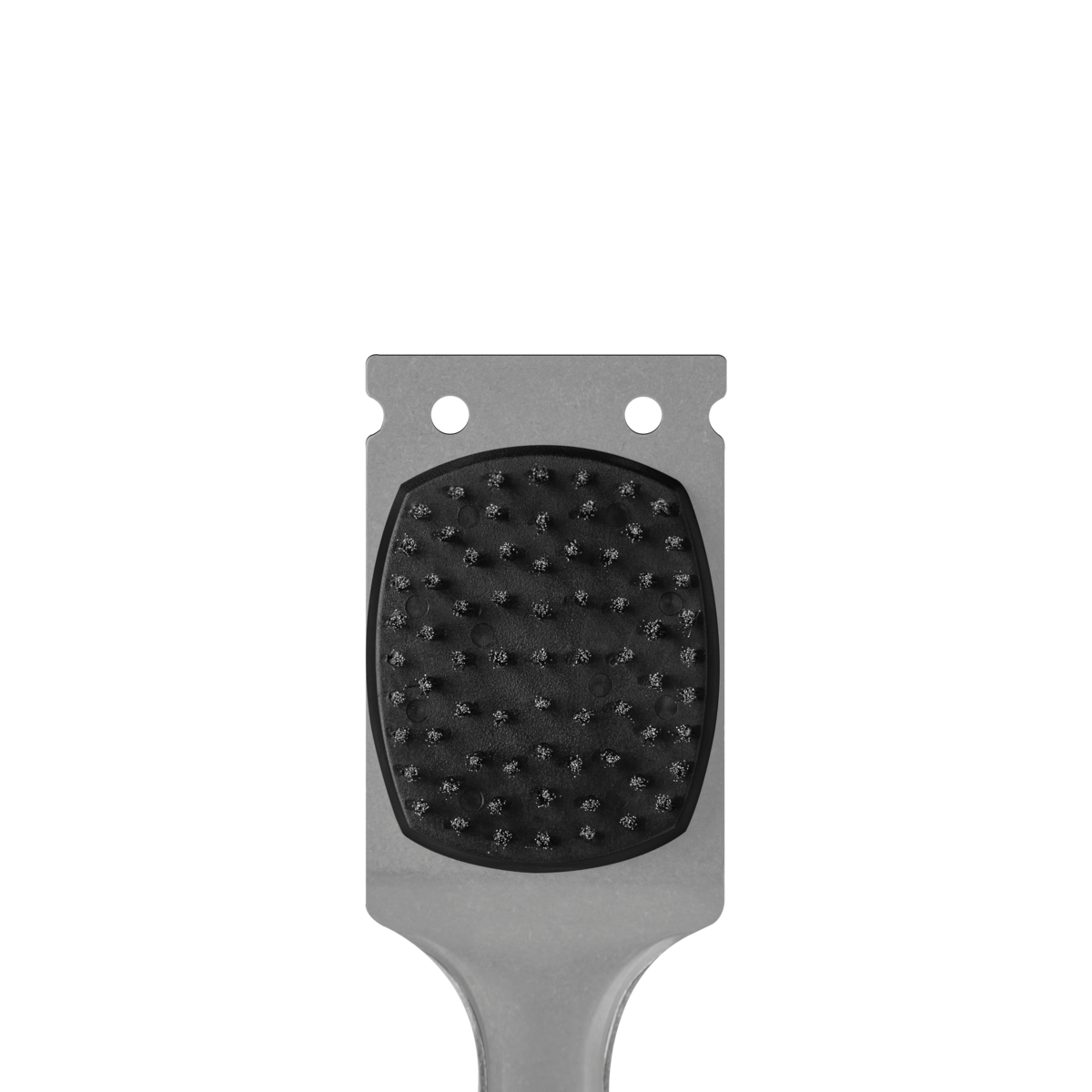 Escova para Grelhas Churrasco em Aço Inox e Cabo Preto com Raspador Tramontina - 26594100