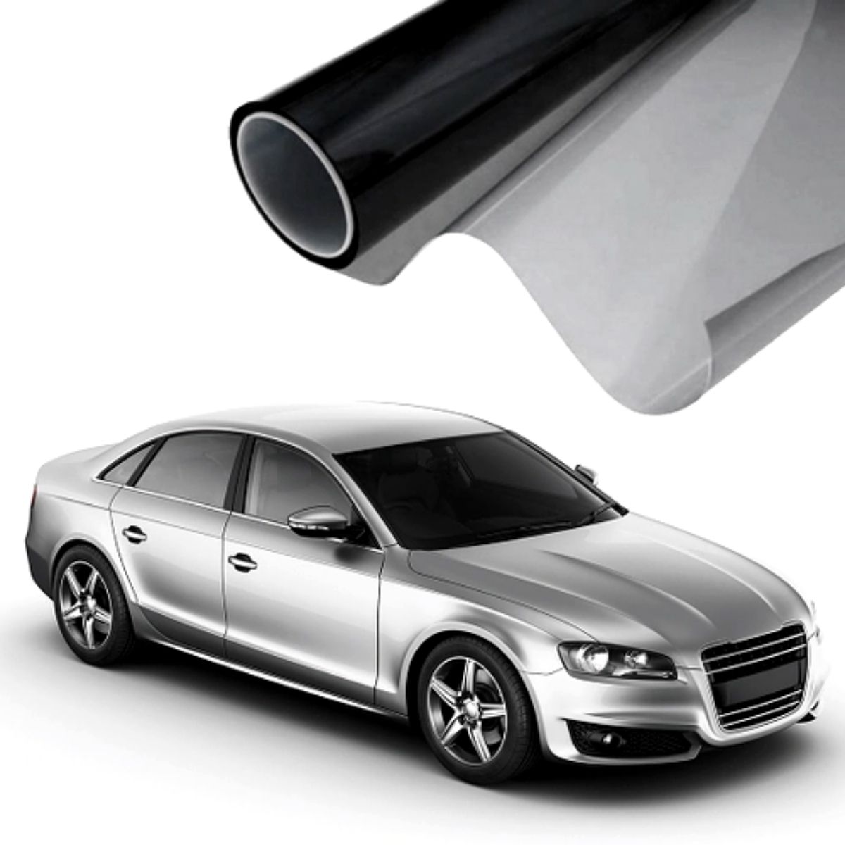Insulfilm Profissional Nano Carbon Grafite G15 Safira line 1/2 Bobina 15 metros World Film 91152