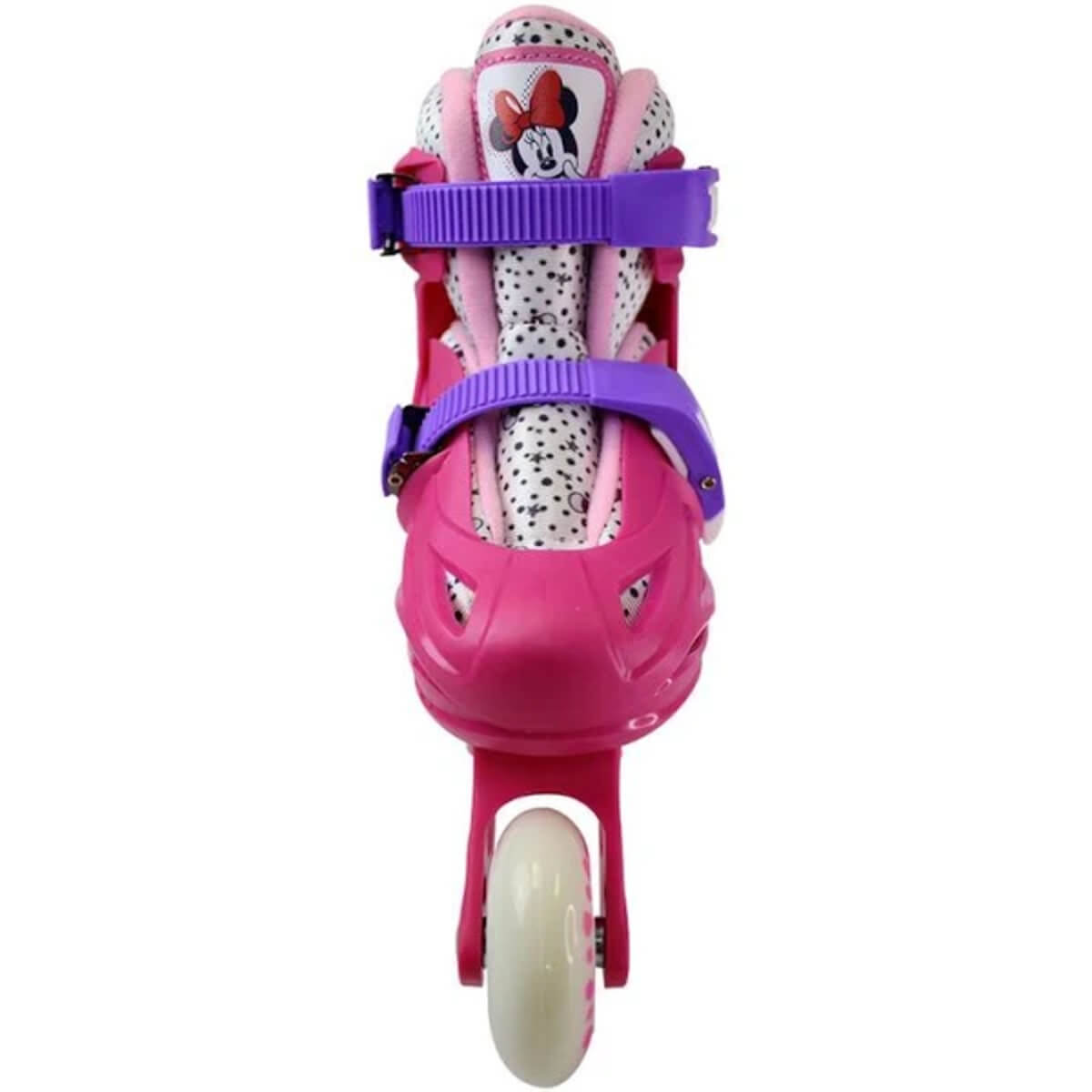 Patins Infantil Inline Ajustável Minnie Tamanho 35-38 Multikids - BR1161