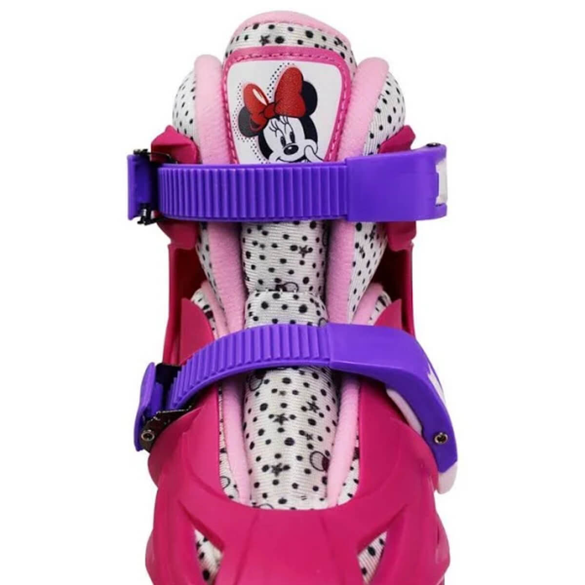 Patins Infantil Inline Ajustável Minnie Tamanho 35-38 Multikids - BR1161