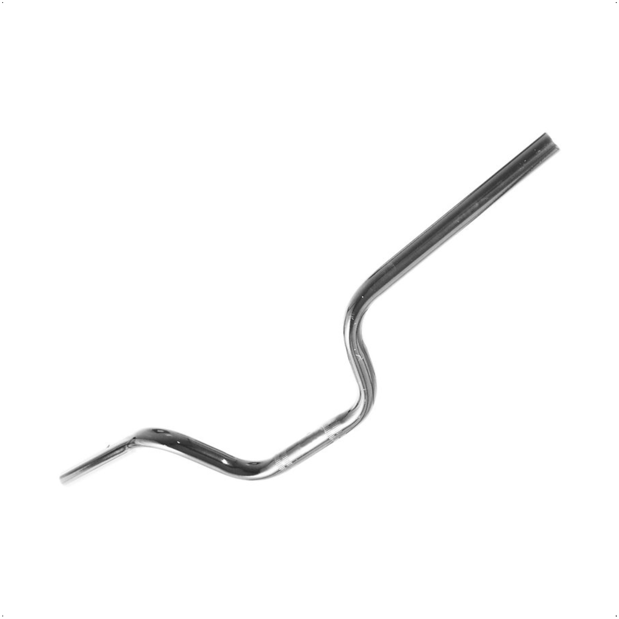 Guidão Modelo Original Compatível com NXR 125/150 Bros Até 2008 Aço Prata Pro Tork GU-93HPRLT
