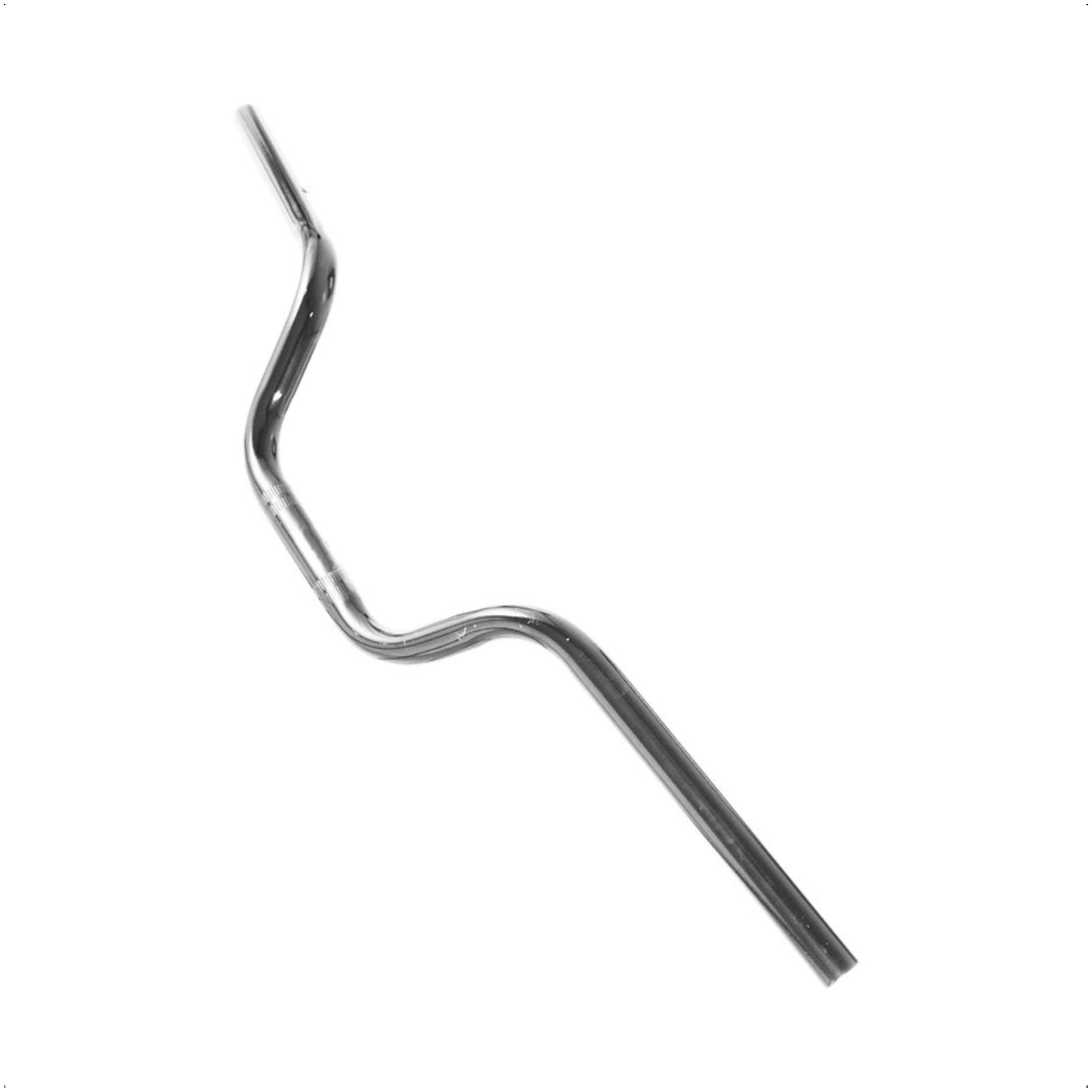 Guidão Modelo Original Compatível com NXR 125/150 Bros Até 2008 Aço Prata Pro Tork GU-93HPRLT
