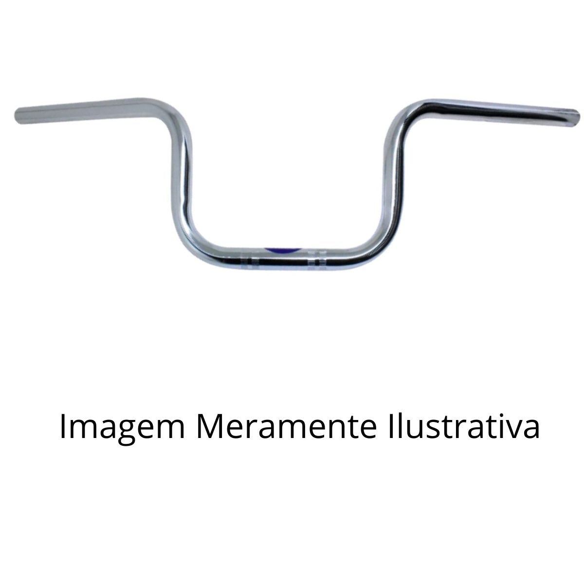 Guidão Original Compatível Com YBR 125 2000 a 2008 Cromado Pro Tork - GU-71YC