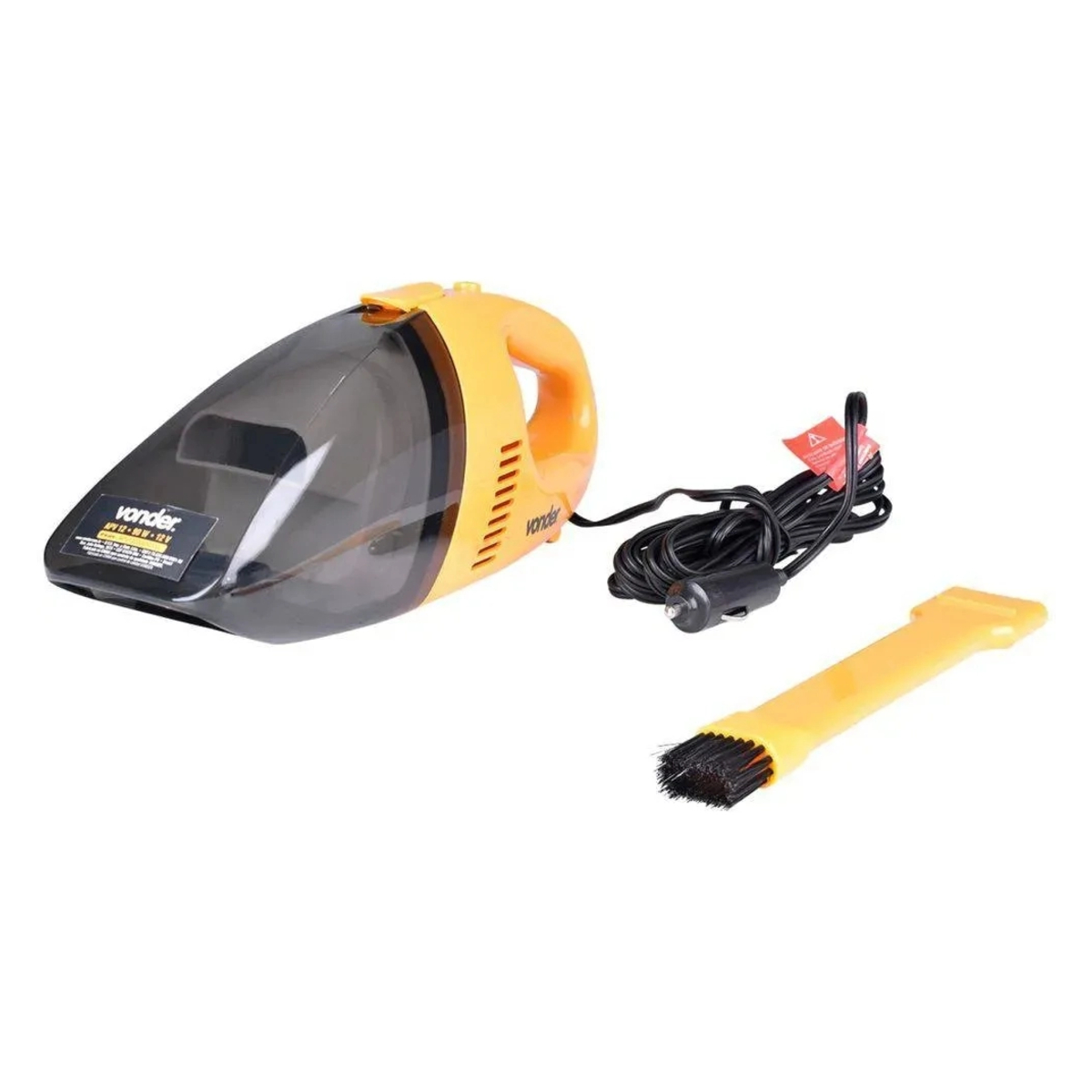 COMP Kit Limpeza Automotiva Com Aspirador de Pó / Escova / Toalha e Esponja Vonder