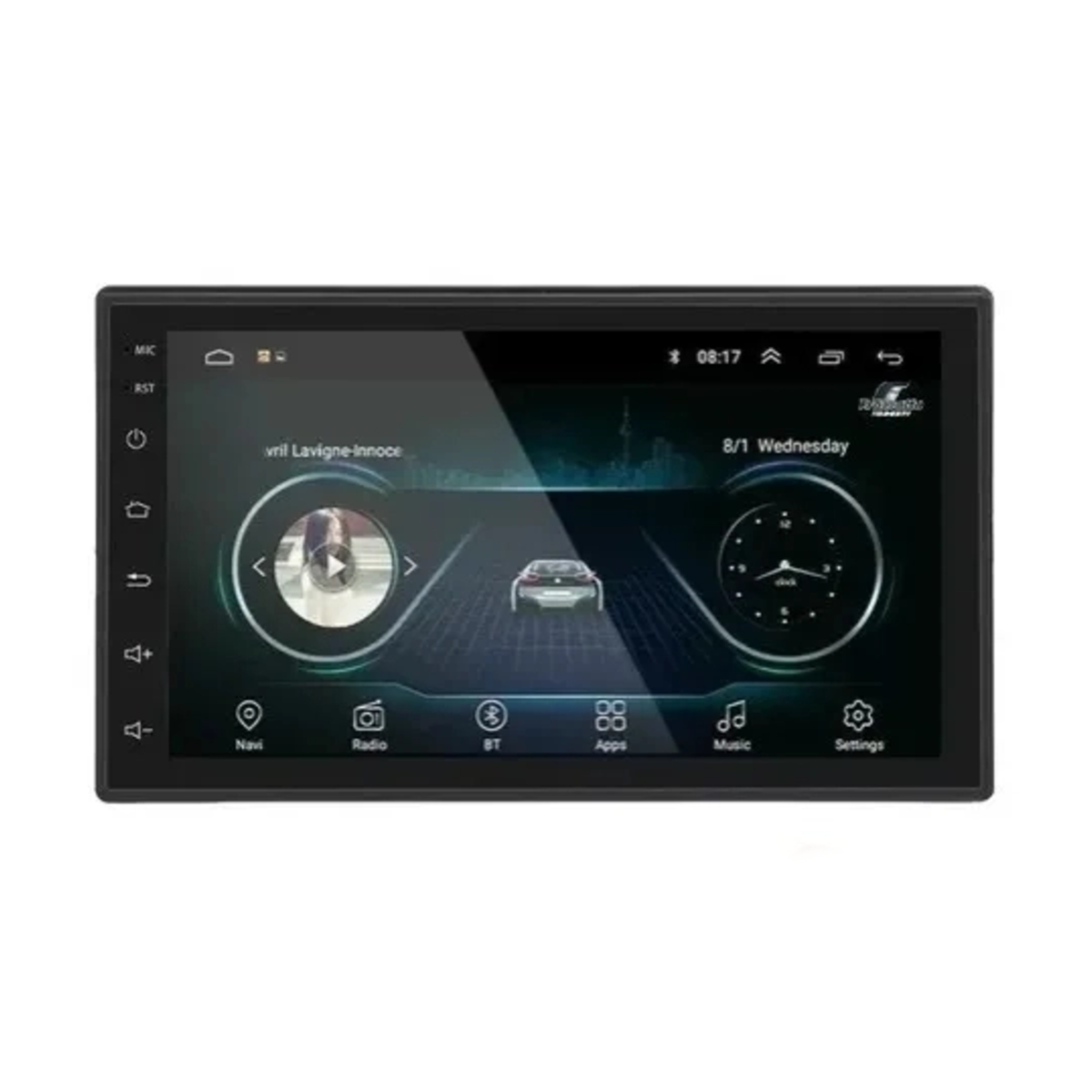 COMP Kit Central Multimídia Universal Hyundai Creta 2017 a 2021 7 pol MP5 Android 9.1 - JR8