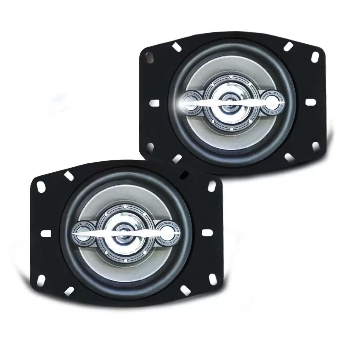Par Alto Falantes Automotivo LS46 4X6 Pol Quadriaxial 70 WRMS Cada Alto Falante Leson - 2LS070046