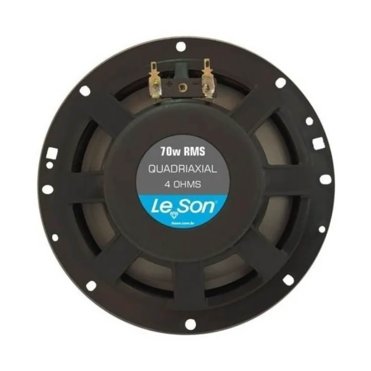 Par de Alto Falantes 6 polegadas Quadriaxial 70W RMS Cada e 140 Watts Par Leson LS6 - 2LS070060