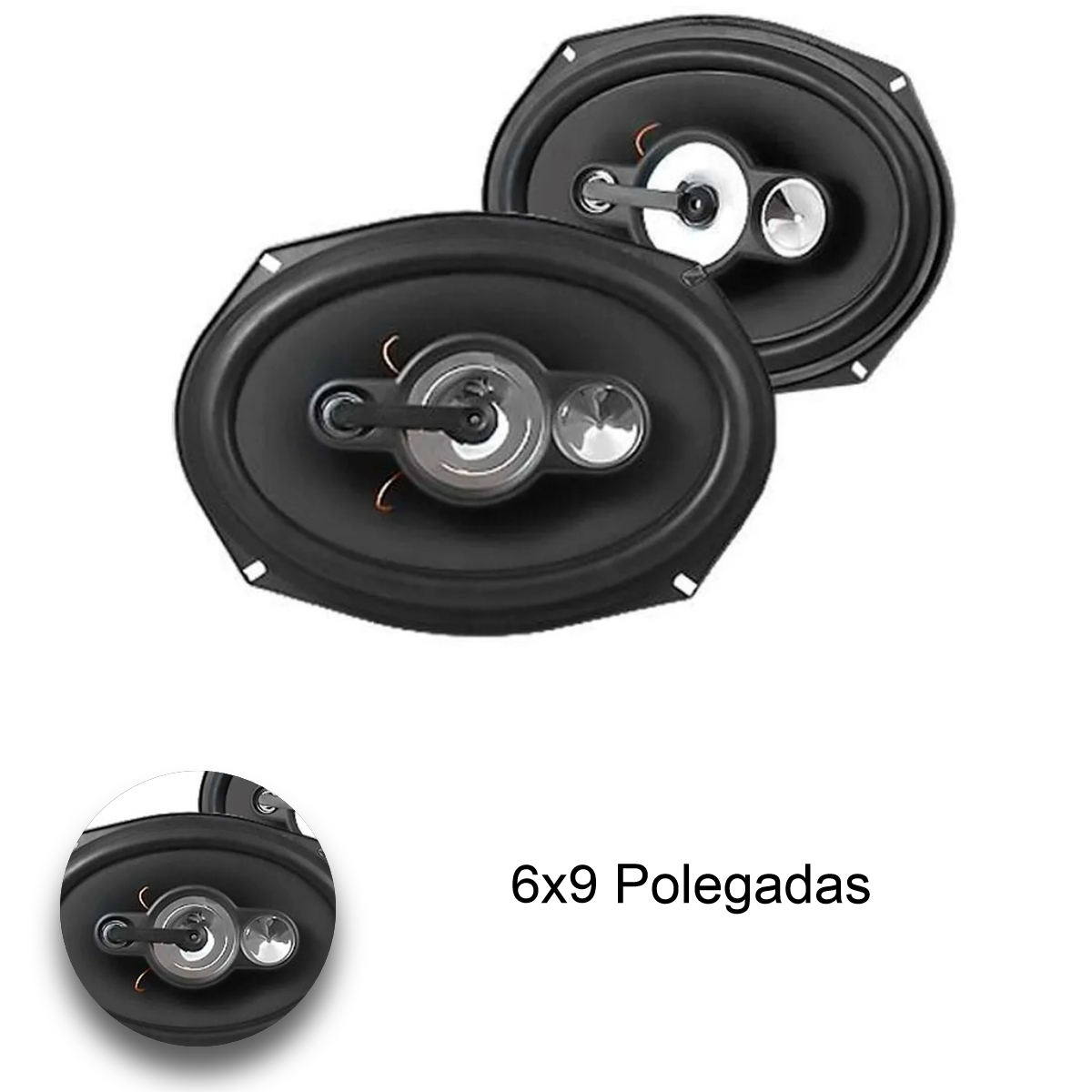 Par Alto Falante Quadriaxial 6x9 110W Leson - 2LS6920TL